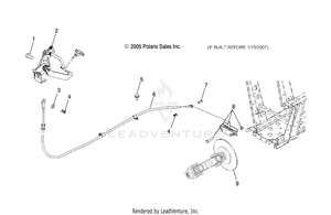 Brake, Park (if Built Before 1/15/07) - R07rh50af/ar/at (49rgrbrakepark07500efi) Schematic