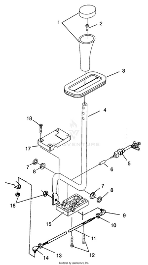 Gear Selector Scrambler W967840 (4935823582c008) Schematic