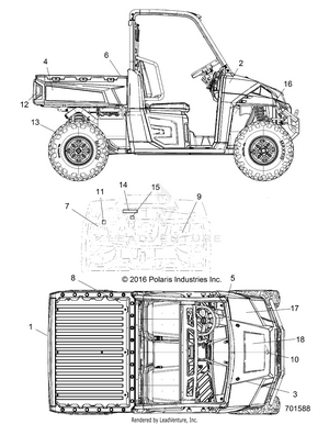 Body, Decals - R17rt_87 All Options (701588) Schematic