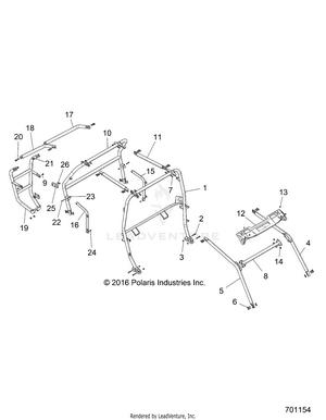 Chassis, Cab Frame - Z19vce99am (700899) Schematic