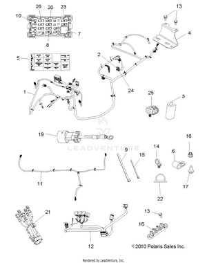 Electrical, Wire Harnesses - R11rc08ga/gh/fa/fh (49rgrharness11ev) Schematic