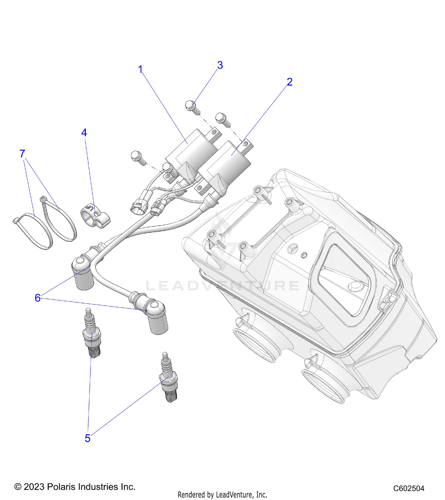 ELECTRICAL, IGNITION COIL/SPARK PLUGS - S26TDZ8RS (C602504)