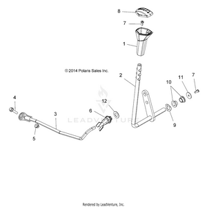 Drive Train, Gear Selector - A17sxa85a1/a7/sxe85ab/am/as/a9 (49atvgearselect15850sp) Schematic