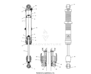 Front Shock - A03gj50aa/ab (4975767576b14) Schematic
