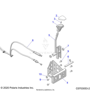 Drive Train, Gear Selector - Z24rmd2kah/al/bh/bl (c0703053-2) Schematic