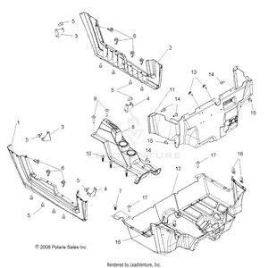 Body, Floor And Rocker Panels - R10vh76 All Options/vy76az (49rgrfloor09rzr) Schematic
