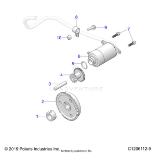 Engine, Starter - A21hbb07a3/a7/b3/b7 (c1206112-9) Schematic