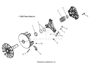 Drive Clutch - R05rb50aa/rd50aa/ab/ac/ad/rf50aa/ab (4999203249920324c11) Schematic