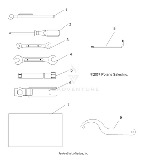 Tools, Tool Kit - A08dn50af/as/aw/az (49atvtool08spx25) Schematic