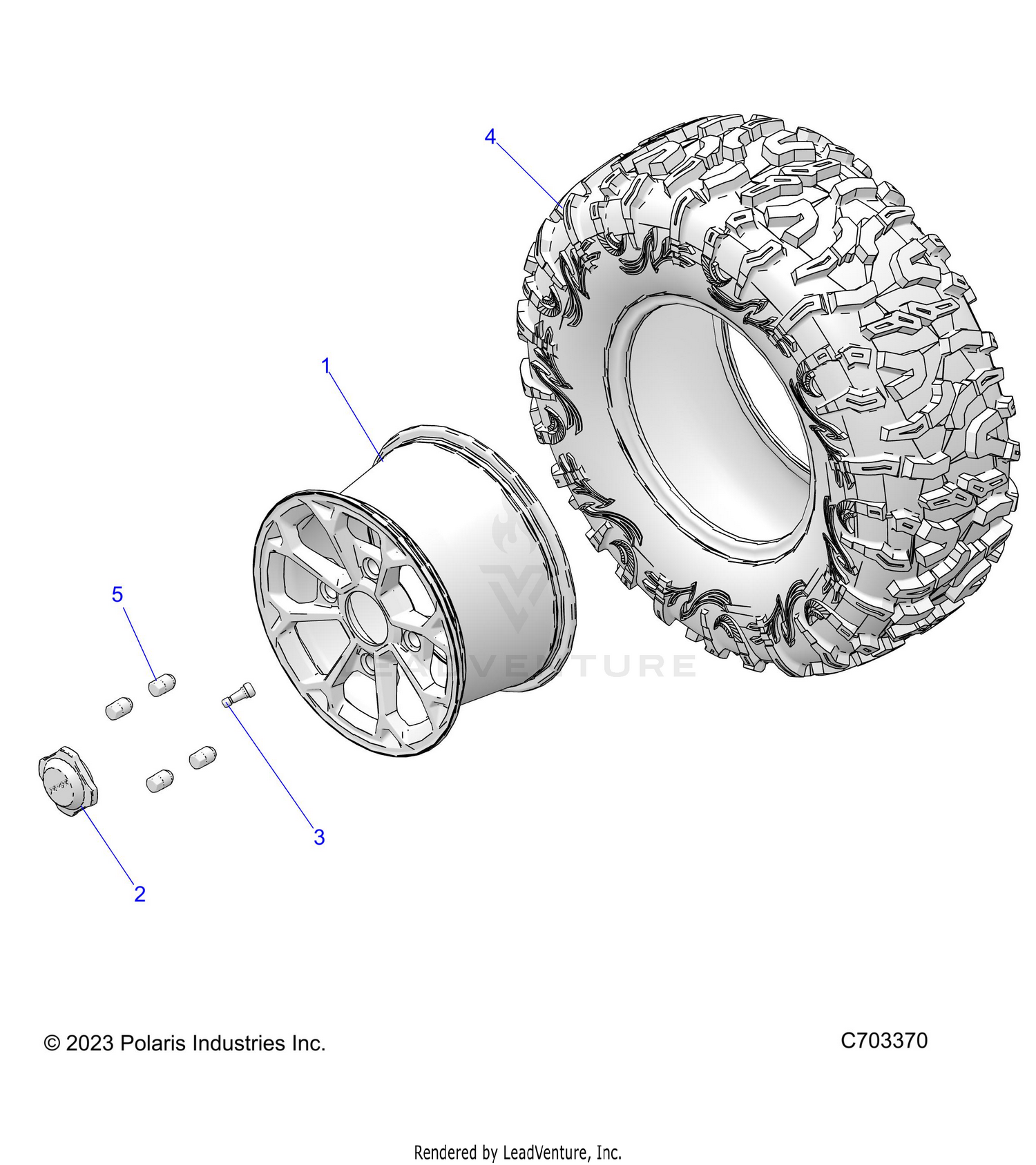 WHEELS, REAR - Z26NEE99C4 (C0703962-2)