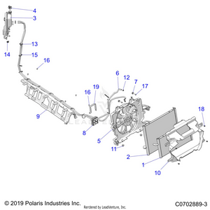 Engine, Cooling, Radiator - Z21rau92an/bn (c0702889-3) Schematic