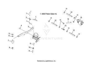 Engine, Carburetor Mounting And Fuel Pump/lines - A07mh46aa/az (4999200059920005a12) Schematic