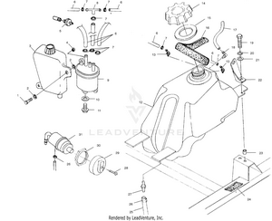 Fuel Tank - A10ch46ca (4964376437a012) Schematic