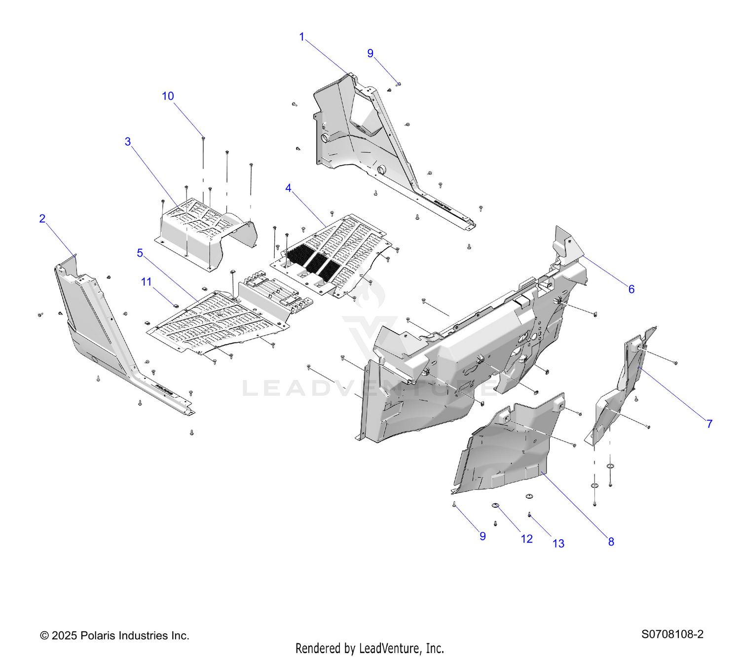 BODY, FLOOR & ROCKER BASE UNITS