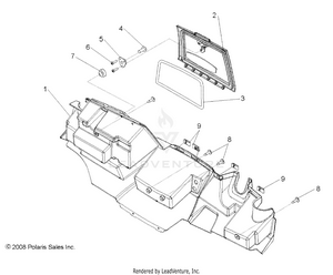 Body, Glove Box Storage - R10wh76ag/ah/ar/av/wy76aw/az (49rgrglovebox097004x4) Schematic