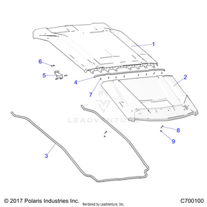 Accessory, Roof - G21g4e99nw (c700100) Schematic