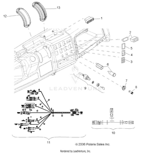 Dash Instruments And Controls - R07rh50af/ar/at (49rgrdash07500efi) Schematic