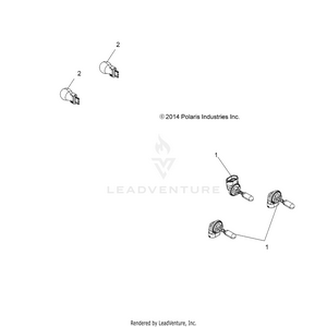 Electrical, Bulbs - A19sea50b1/b7/see50b7/b3/seg50b4 (49atvbulbs1570sptr) Schematic