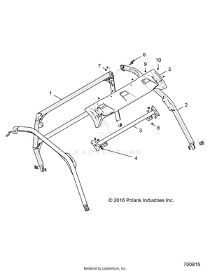 Chassis, Cab Frame - R16rge99a7/ae/av (700815) Schematic
