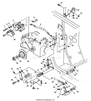 Rear Brake/foot Pedal - W98ch50a(e)(f) (4950135013c011) Schematic