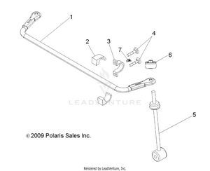 Suspension, Rear Stabilizer Bar - R12rh45ag/ah/ar (49rgrstabilizerrr10) Schematic