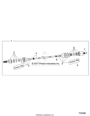 Drive Train, Half Shaft, Rear - Z19vce99am (702066) Schematic