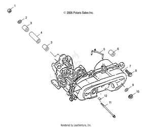 Engine Bracket - A06ka09ca/cb/cc/cd (4999202399920239b01) Schematic
