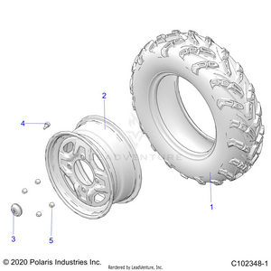 Wheels, Front - A22sva85a3 (c102348-1) Schematic