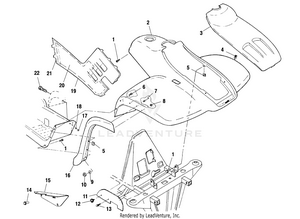 Front Cab - A01ch50aa (4964466446a005) Schematic