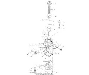 Carburetor - A02cg25ca (4969856985c14) Schematic