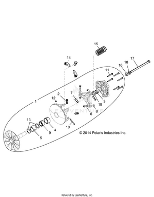 Drive Train, Clutch, Primary, Ebs - R16rt_87 All Options (49rgrclutchdrv15900xp) Schematic
