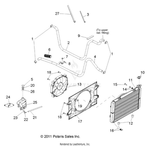 Engine, Cooling System - R12rh45ag/ah/ar (49rgrcool12400) Schematic