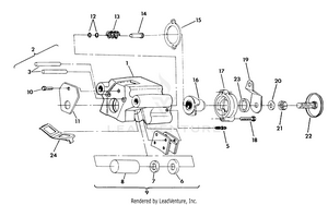 Rear Brake Assembly 250 2x4 - Update (4919781978030a) Schematic