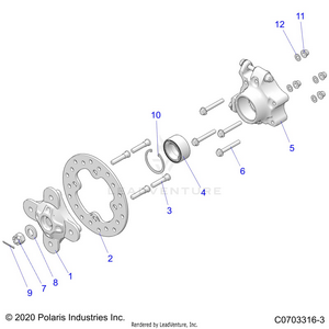Suspension, Rear Carrier - Z22nar99af/bf (c0703316-3) Schematic