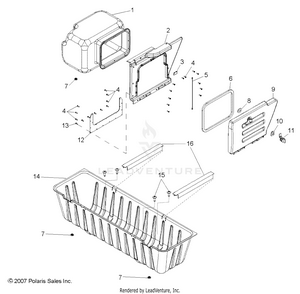 Body, Storage Box - R09wh68ac/ag/ah/al/ar/az (49rgrstorage08crew) Schematic