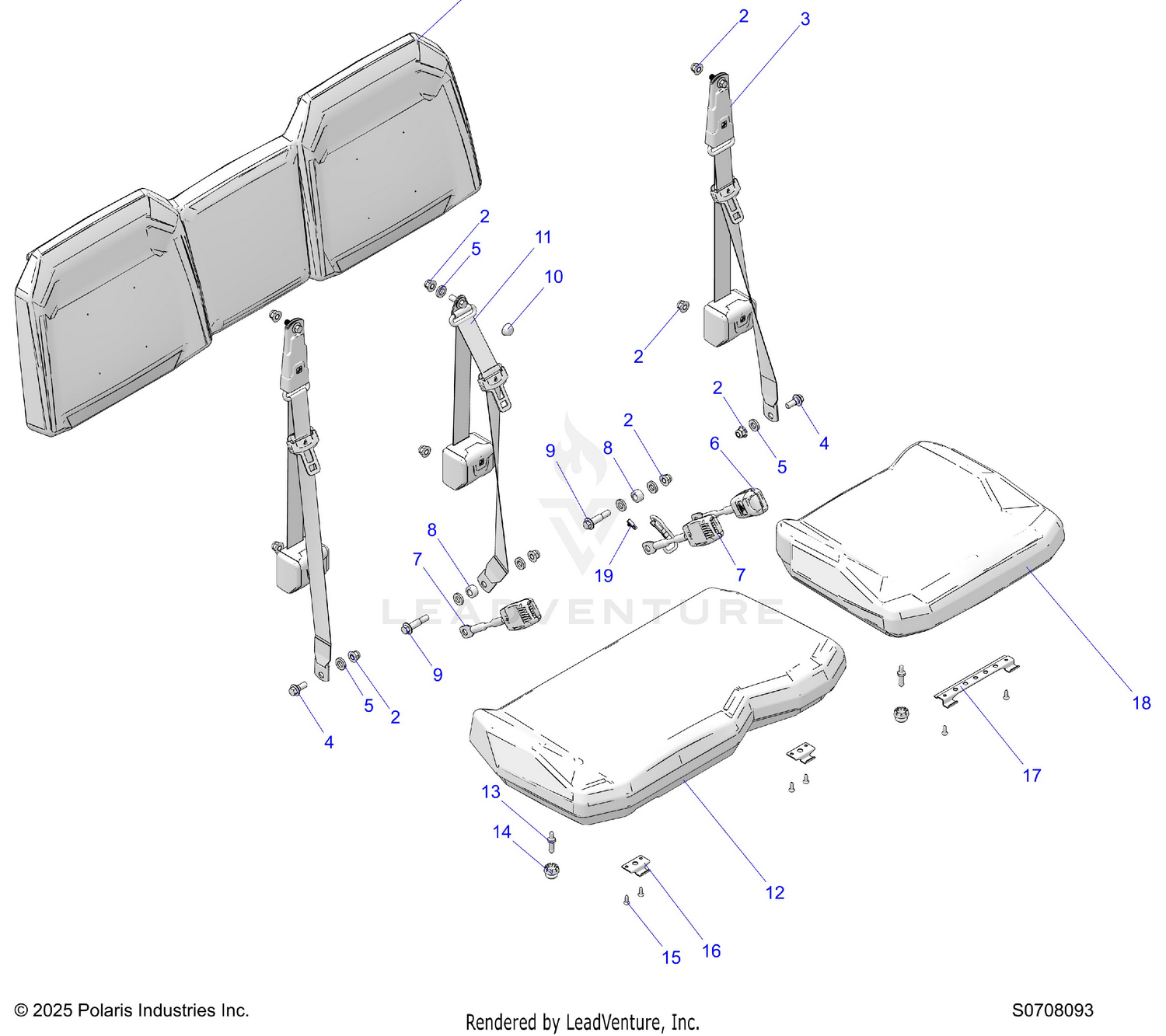 BODY, SEAT, BASE UNITS