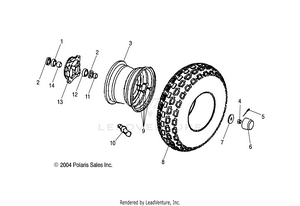 Wheel, Front - A06ka09ca/cb/cc/cd (4995259525b08) Schematic