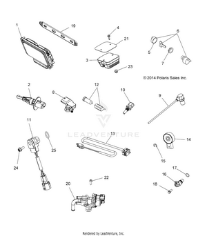 Electrical, Switches, Sensors, Ecu And Control Modules - A15sxe85as/am/a85aa/ac/aj (49atvswitches15850sp) Schematic