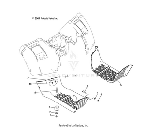Footwells - A05jd32aa (4997869786a09) Schematic