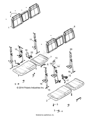 Body, Seat - R18rve99nx (49rgrseat15crew2) Schematic