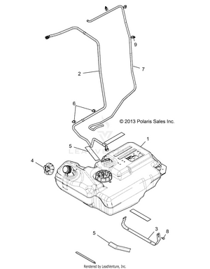 Body, Fuel Tank - Z16vde99fm/nm (49rgrfuel14rzr1ki) Schematic
