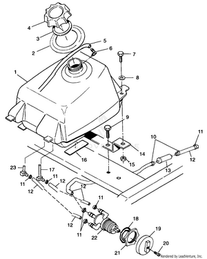 Fuel Tank - A99bg38ca (4949664966a013) Schematic