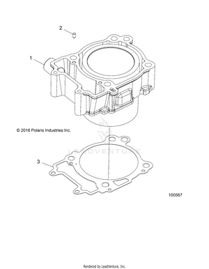 Engine, Cylinder - A18daa50b7 [100567] Schematic