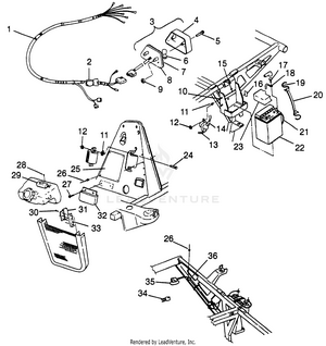 Electrical/taillight Xplorer 400l W97cc38c (4939753975c008) Schematic