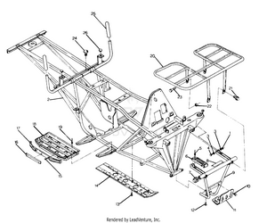 Frame Assembly With Racks  Big Boss 4x6 (4919801980003a) Schematic