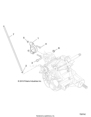 Drive Train, Main Gearcase Mounting - R16rda57a1/b1 (700742) Schematic