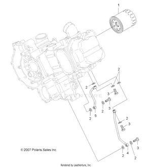 Engine, Oil Filter - A09lh46aq/ax/az (49atvoilfilter08sp400) Schematic