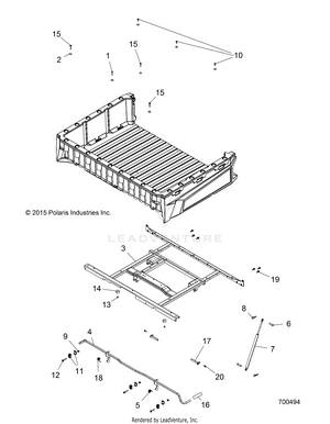 Body, Box Mounting - R16rda57a1/b1 (700494) Schematic