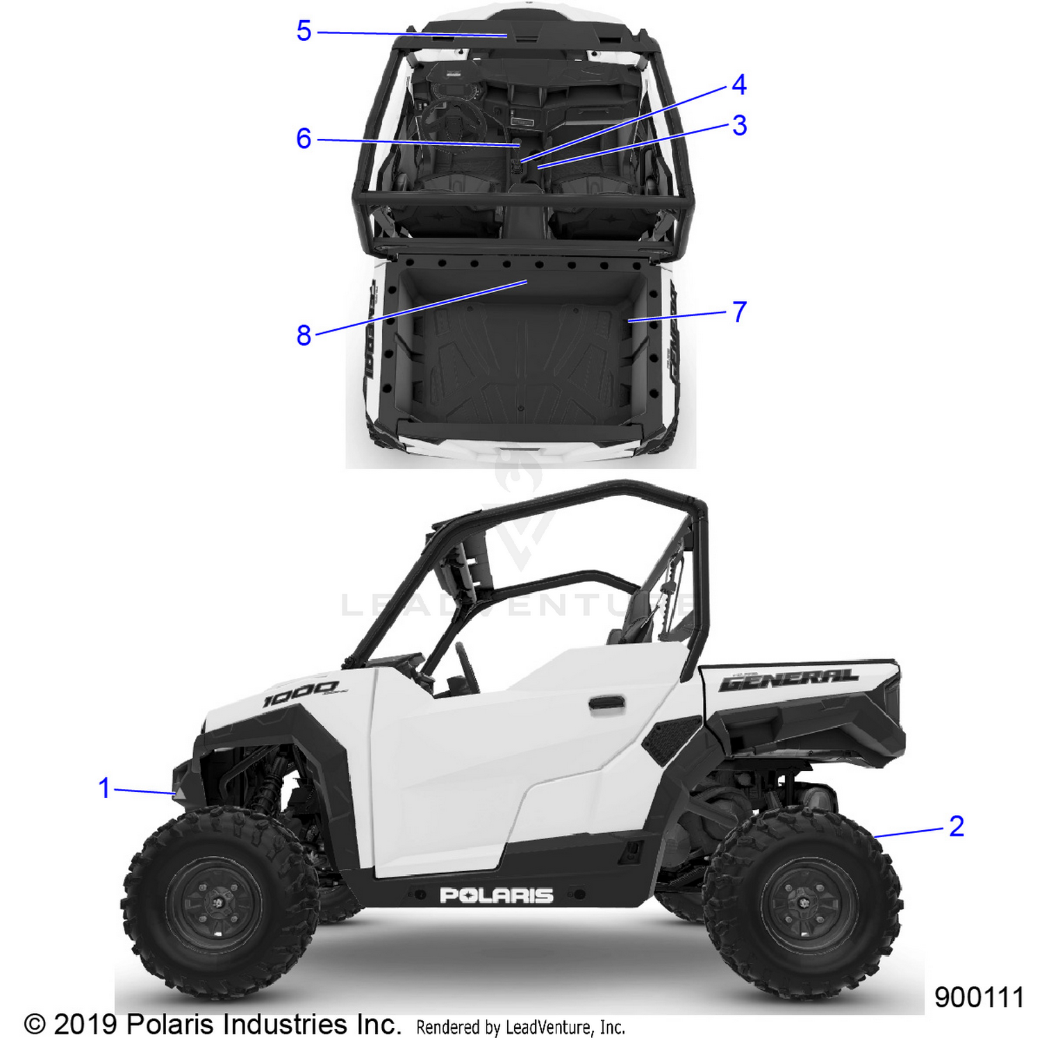 BODY, DECALS, WARNING - G22GXJ99AC/AJ/BC/BJ (900111)