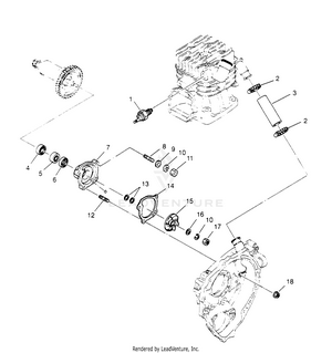 Water Pump Scrambler W957840 (4927252725d001) Schematic